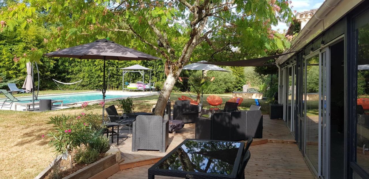 Domaine De Baise Bed & Breakfast Feugarolles Dış mekan fotoğraf